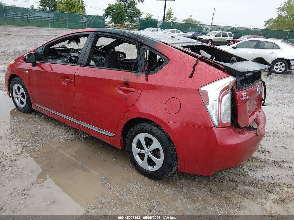 JTDKN3DU4F0476673 2015 TOYOTA PRIUS photo no. 3
