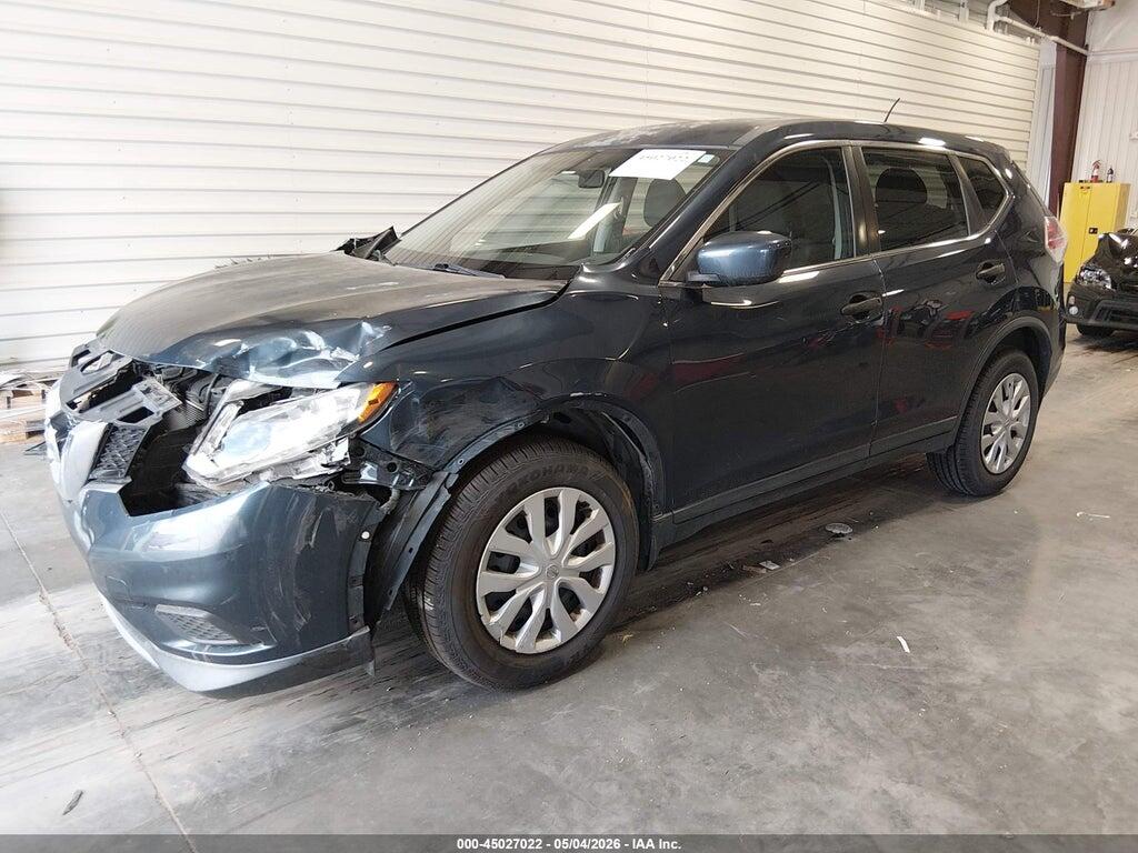 KNMAT2MT6GP729097 2016 NISSAN ROGUE photo no. 2