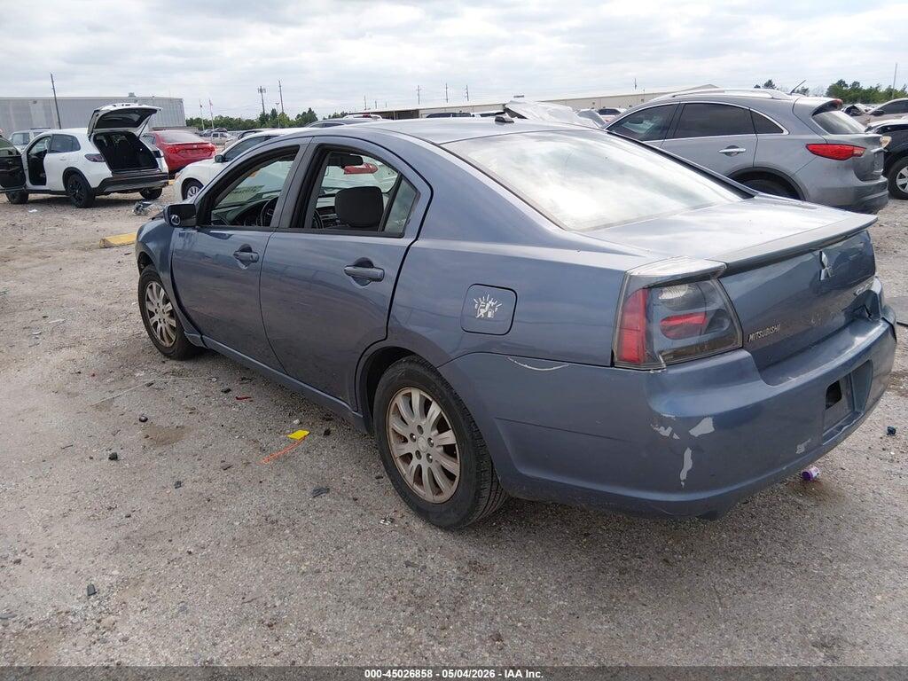 4A3AB56F28E026232 2008 MITSUBISHI GALANT photo no. 3