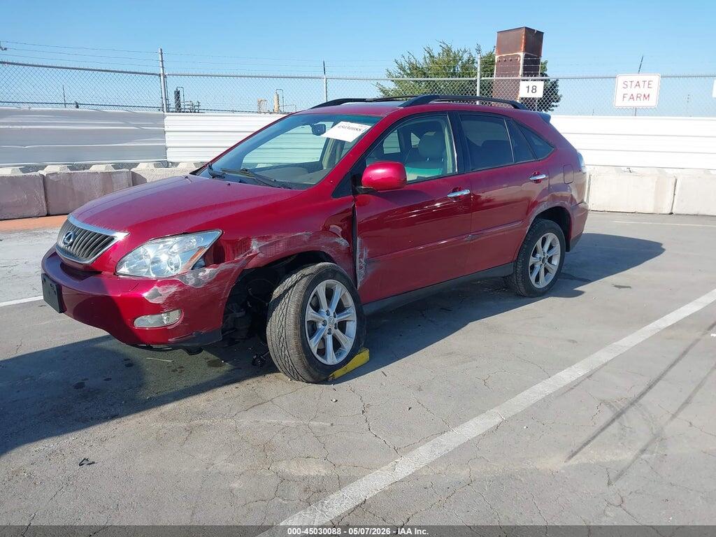 2T2HK31U99C114464 2009 LEXUS RX 350 photo no. 2