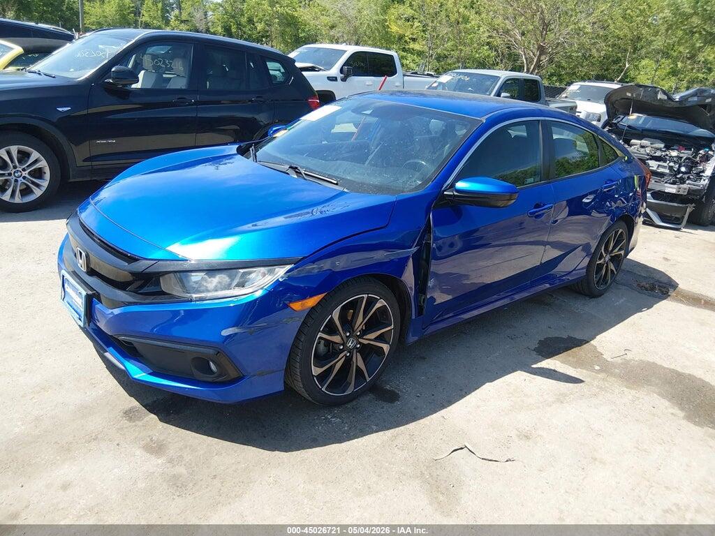 2HGFC2F83LH549168 2020 HONDA CIVIC photo no. 2