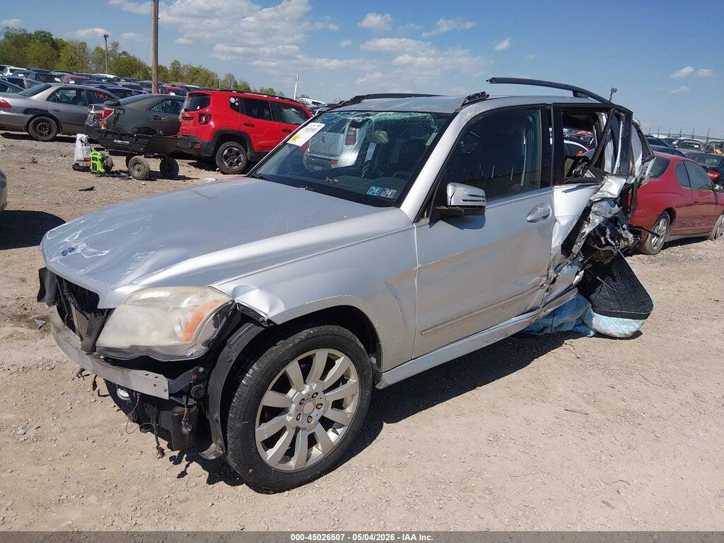 WDCGG8HB6CF766289 2012 MERCEDES-BENZ GLK 350 photo no. 2