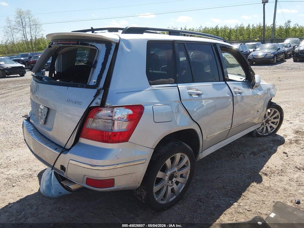 WDCGG8HB6CF766289 2012 MERCEDES-BENZ GLK 350 photo no. 4