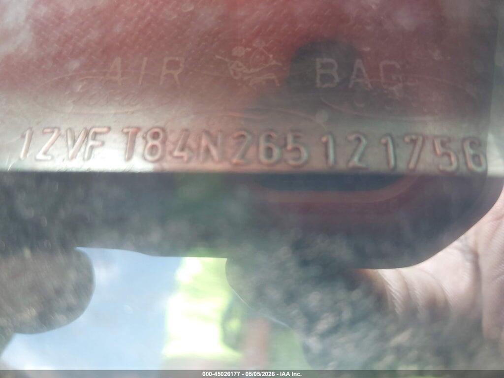 1ZVFT84N265121756 2006 FORD MUSTANG photo no. 9