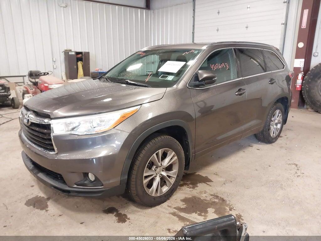 5TDJKRFH5ES006414 2014 TOYOTA HIGHLANDER photo no. 2