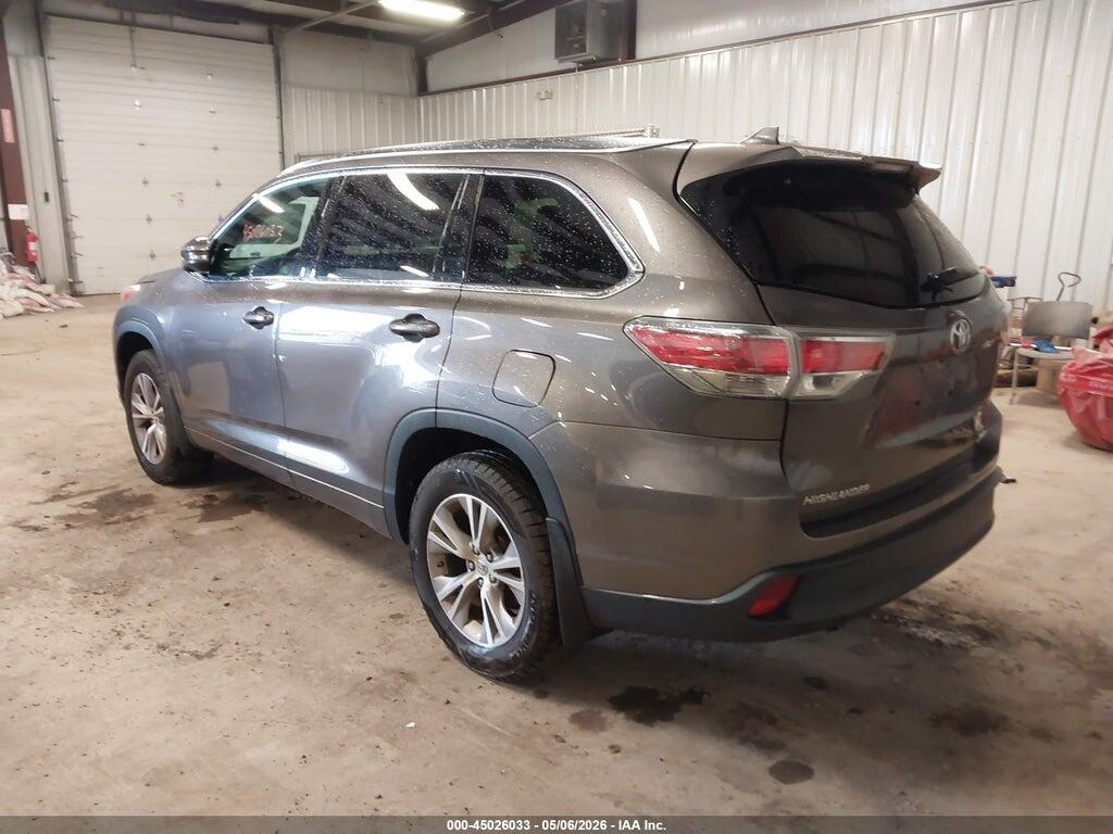 5TDJKRFH5ES006414 2014 TOYOTA HIGHLANDER photo no. 3