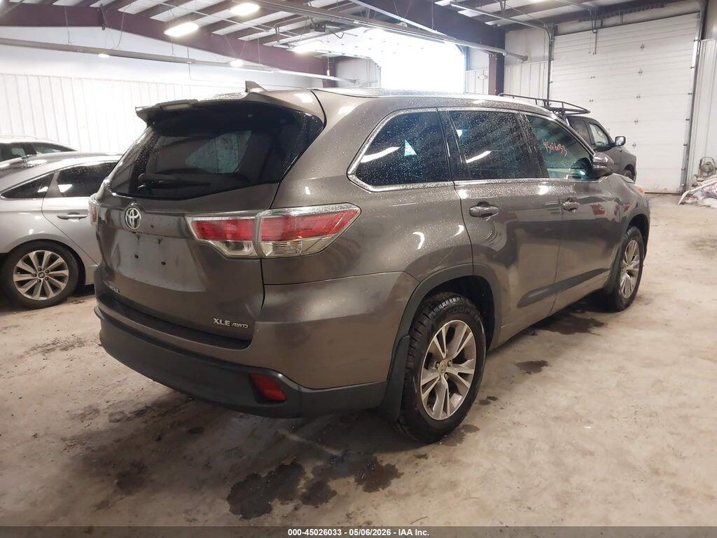 5TDJKRFH5ES006414 2014 TOYOTA HIGHLANDER photo no. 4