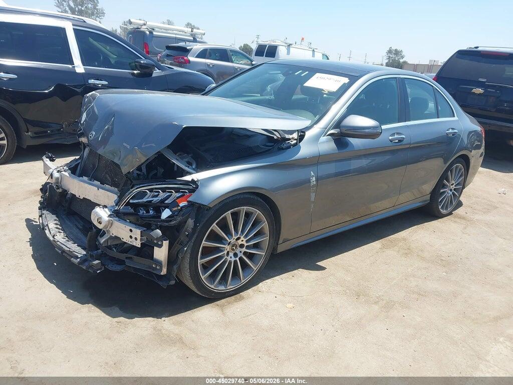 55SWF8DB8KU298254 2019 MERCEDES-BENZ C 300 photo no. 2