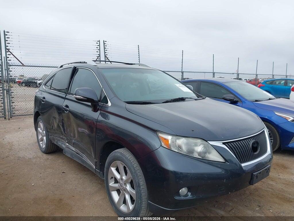 2T2ZK1BA2AC022260 2010 LEXUS RX 350 photo no. 1