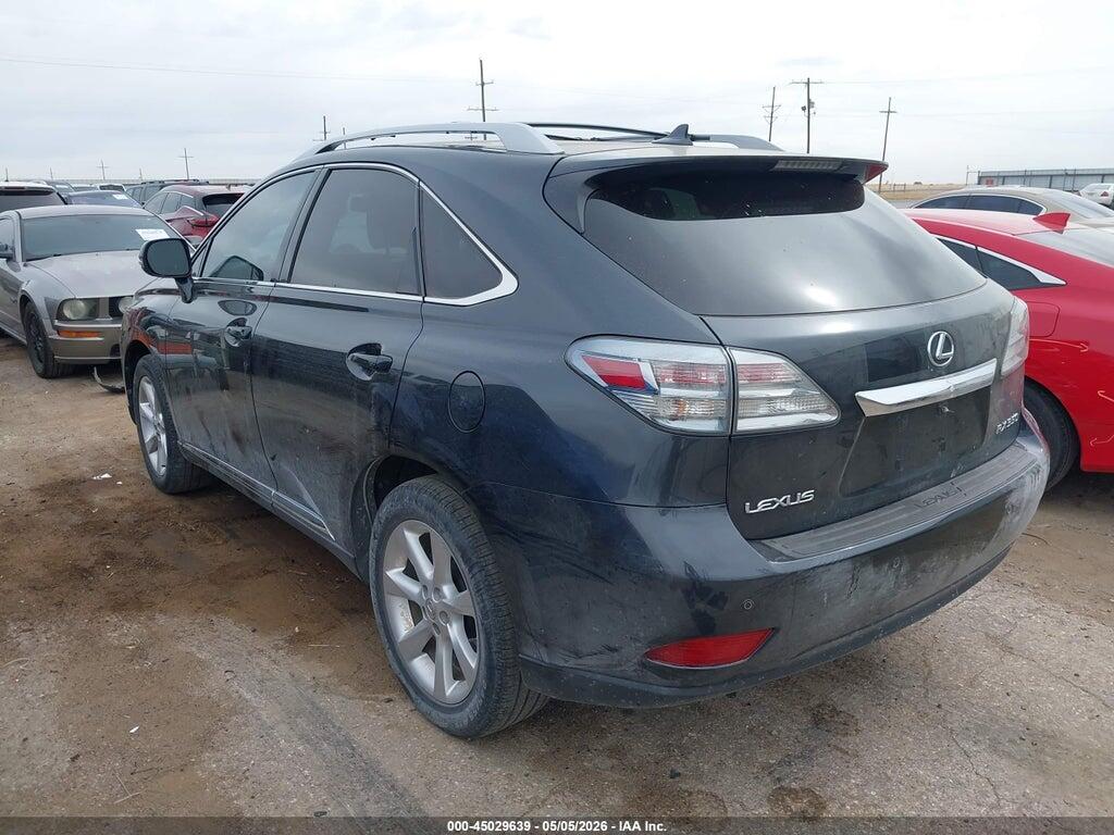 2T2ZK1BA2AC022260 2010 LEXUS RX 350 photo no. 3