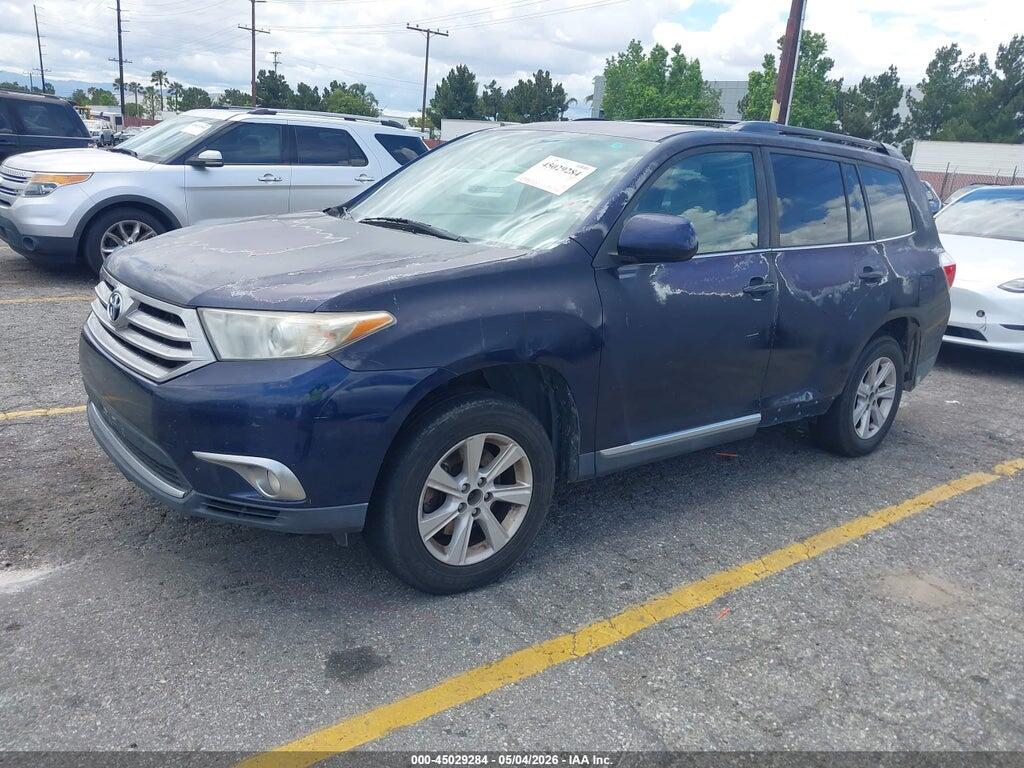 5TDZK3EH1BS038452 2011 TOYOTA HIGHLANDER photo no. 2