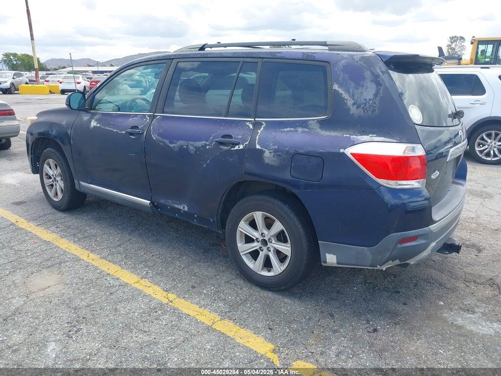 5TDZK3EH1BS038452 2011 TOYOTA HIGHLANDER photo no. 3