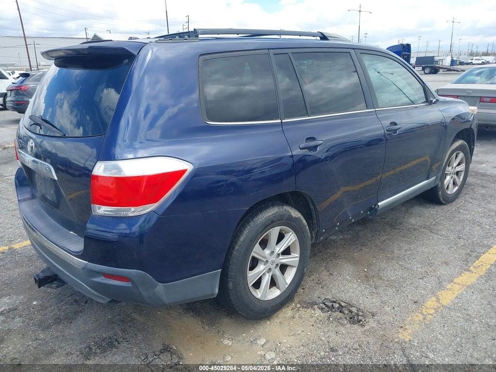 5TDZK3EH1BS038452 2011 TOYOTA HIGHLANDER photo no. 4