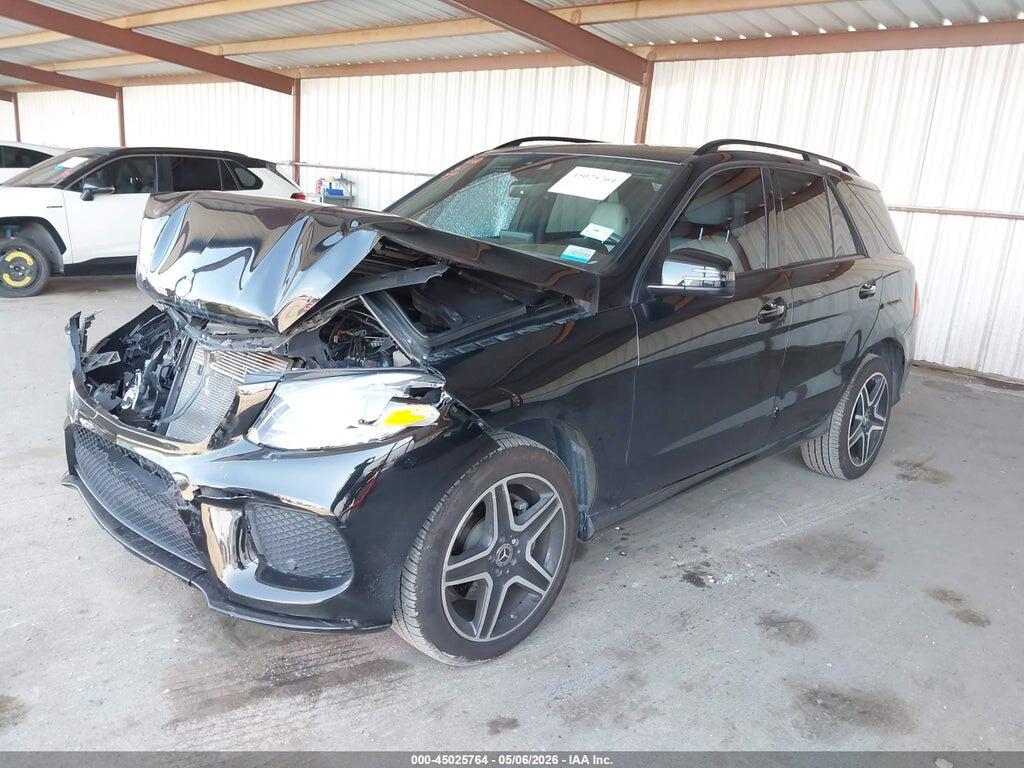 4JGDA5JB5HA911454 2017 MERCEDES-BENZ GLE 350 photo no. 2