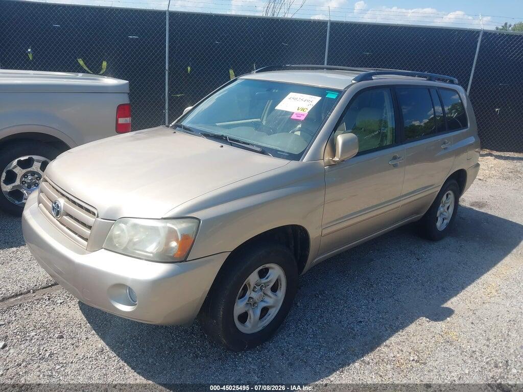 JTEGD21A150108779 2005 TOYOTA HIGHLANDER photo no. 2