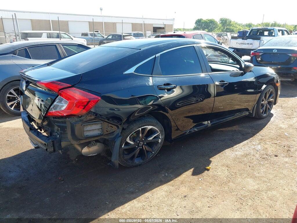 19XFC2F8XKE016128 2019 HONDA CIVIC photo no. 4