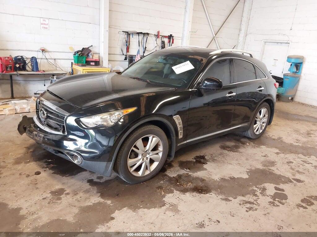 JN8CS1MW9DM174745 2013 INFINITI FX37 photo no. 2