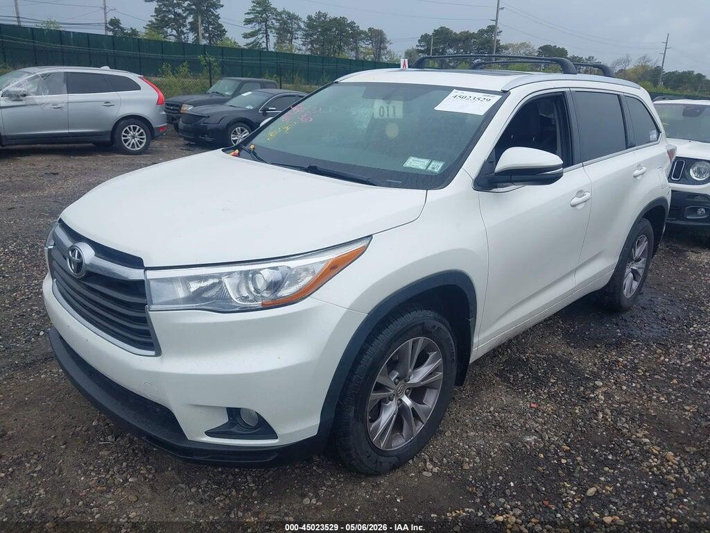 5TDJKRFHXFS084561 2015 TOYOTA HIGHLANDER photo no. 2