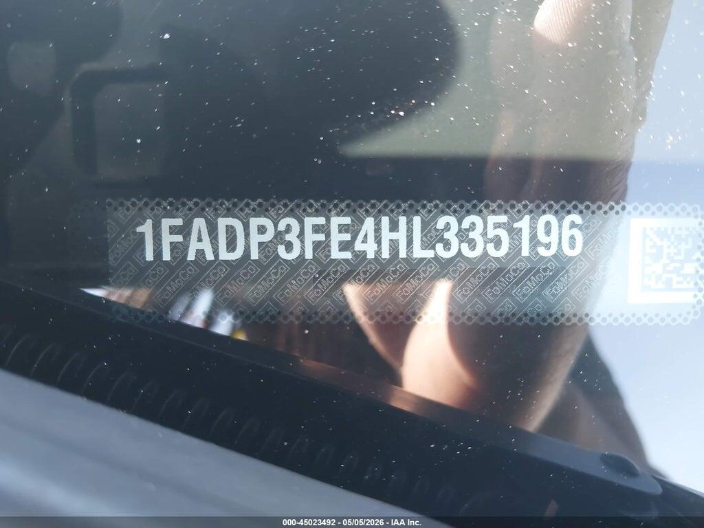 1FADP3FE4HL335196 2017 FORD FOCUS photo no. 9