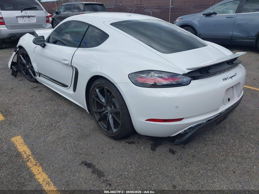 WP0AA2A80NS255292 2022 PORSCHE 718 CAYMAN photo no. 3
