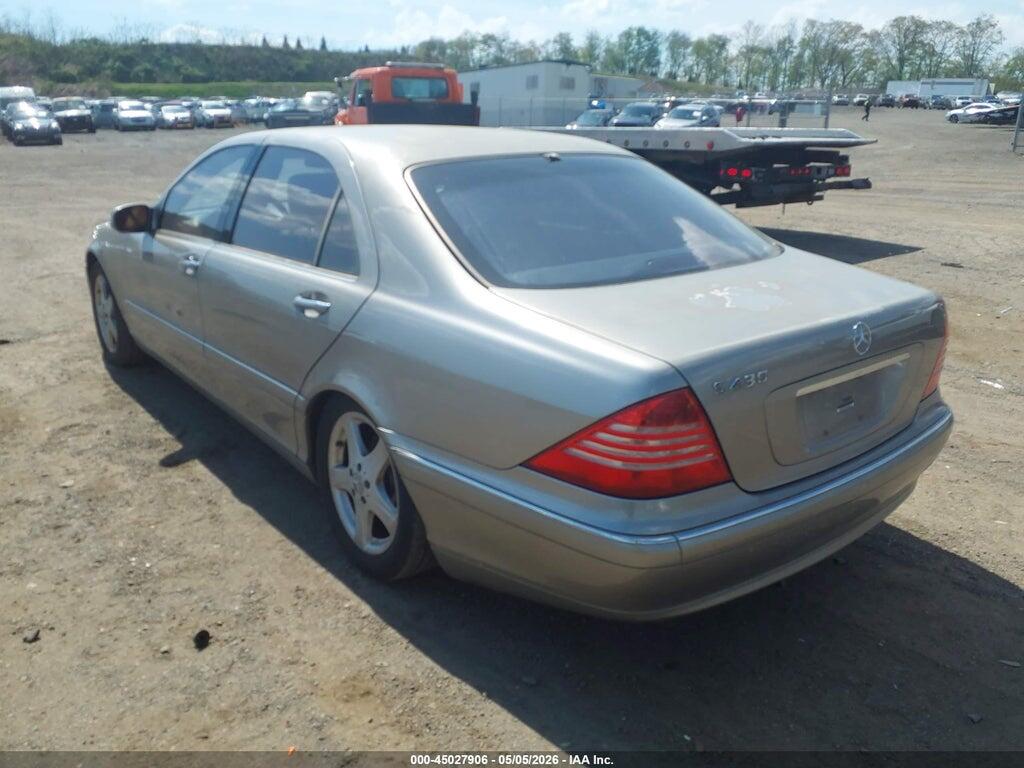 WDBNG70J14A414518 2004 MERCEDES-BENZ S 430 photo no. 3