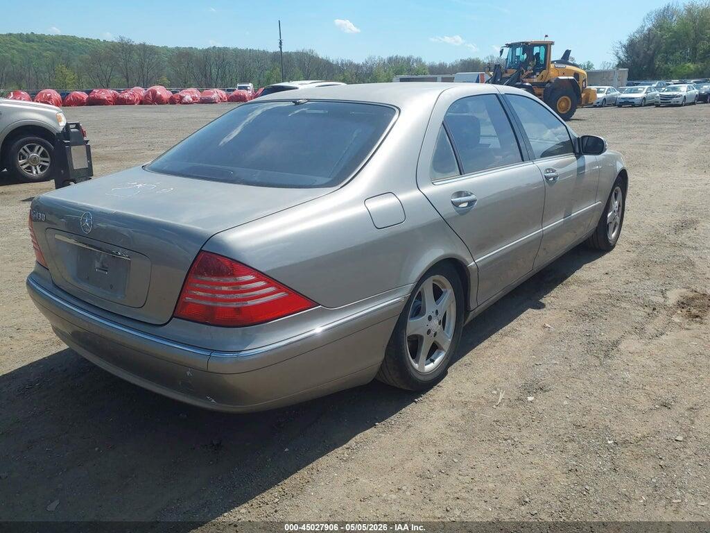 WDBNG70J14A414518 2004 MERCEDES-BENZ S 430 photo no. 4