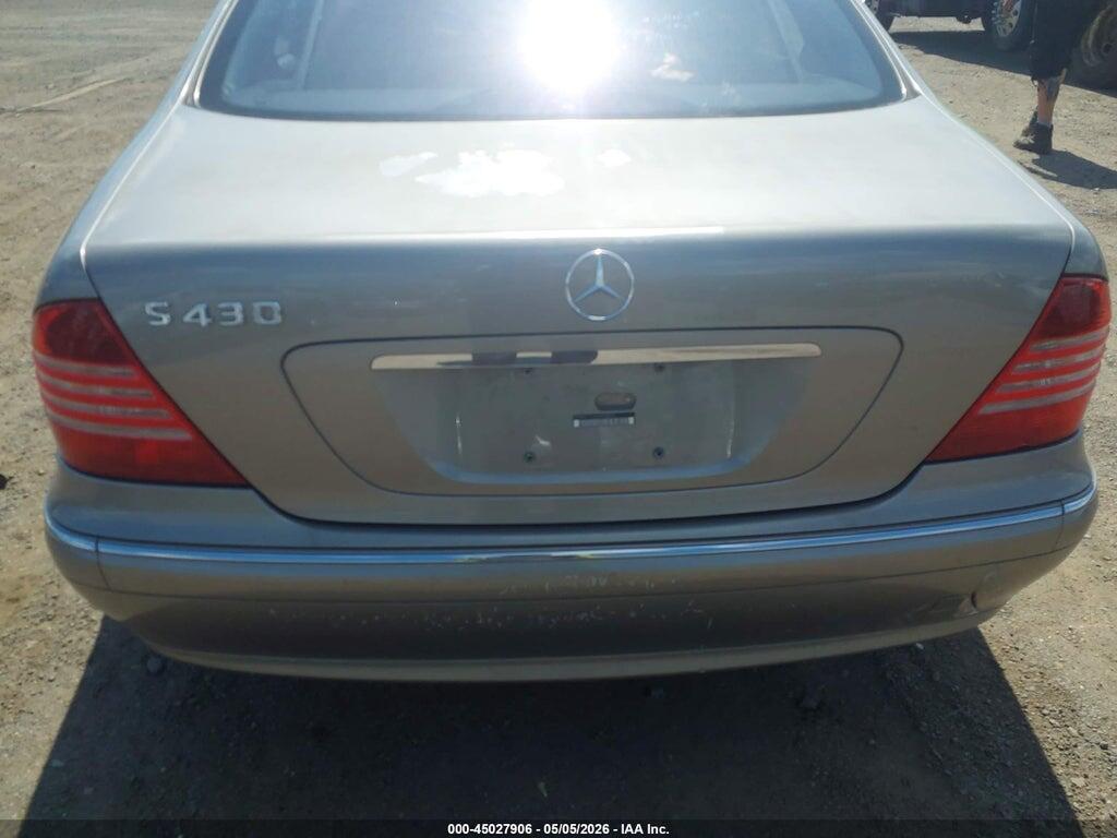 WDBNG70J14A414518 2004 MERCEDES-BENZ S 430 photo no. 6