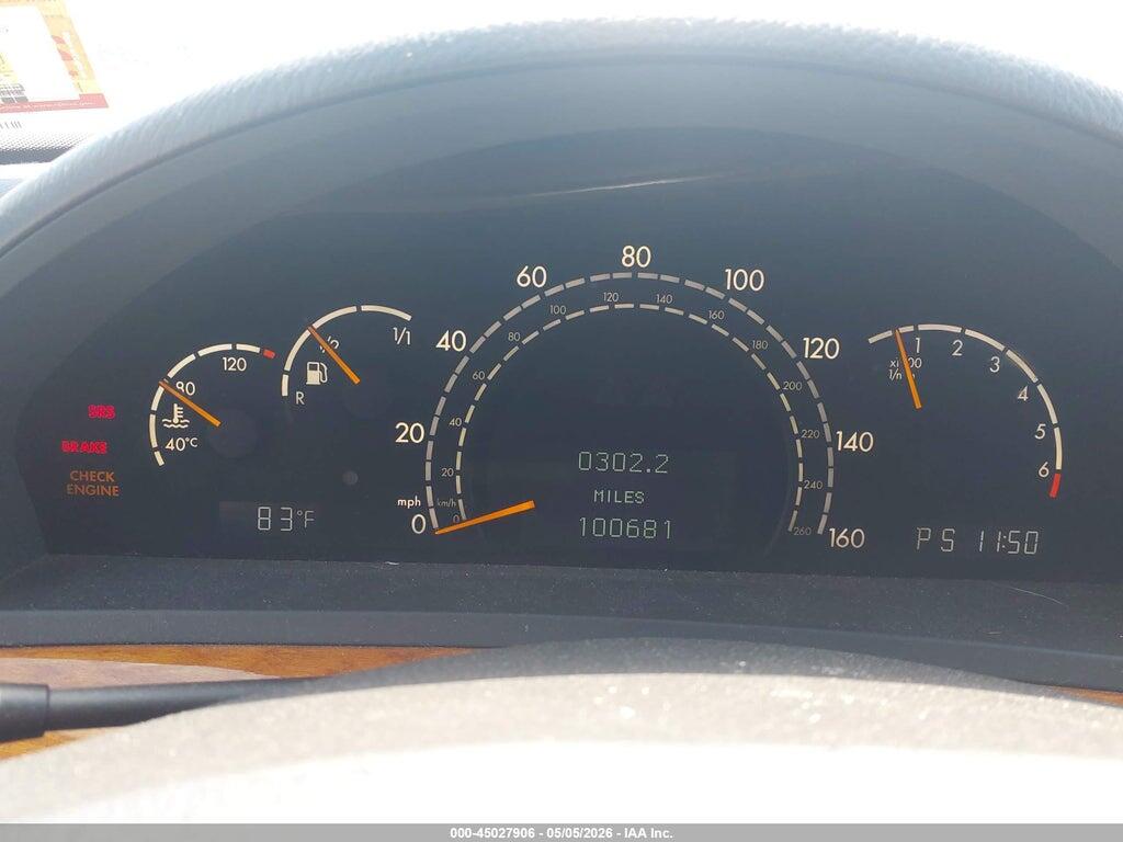 WDBNG70J14A414518 2004 MERCEDES-BENZ S 430 photo no. 7