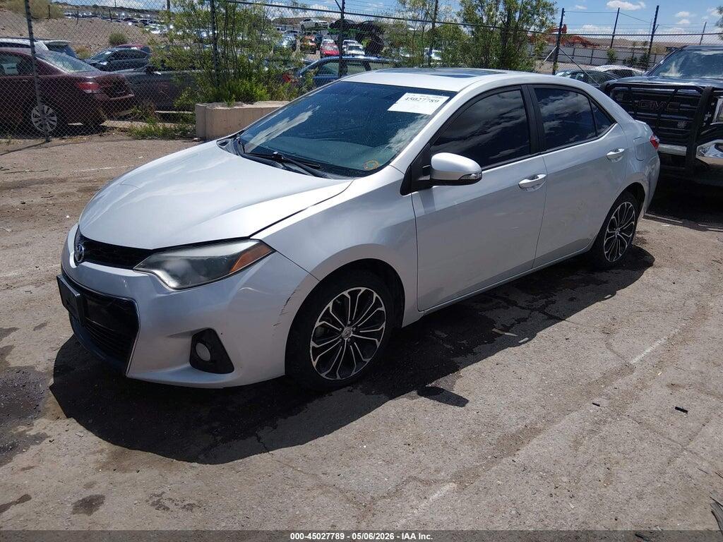 2T1BURHE6FC418739 2015 TOYOTA COROLLA photo no. 2