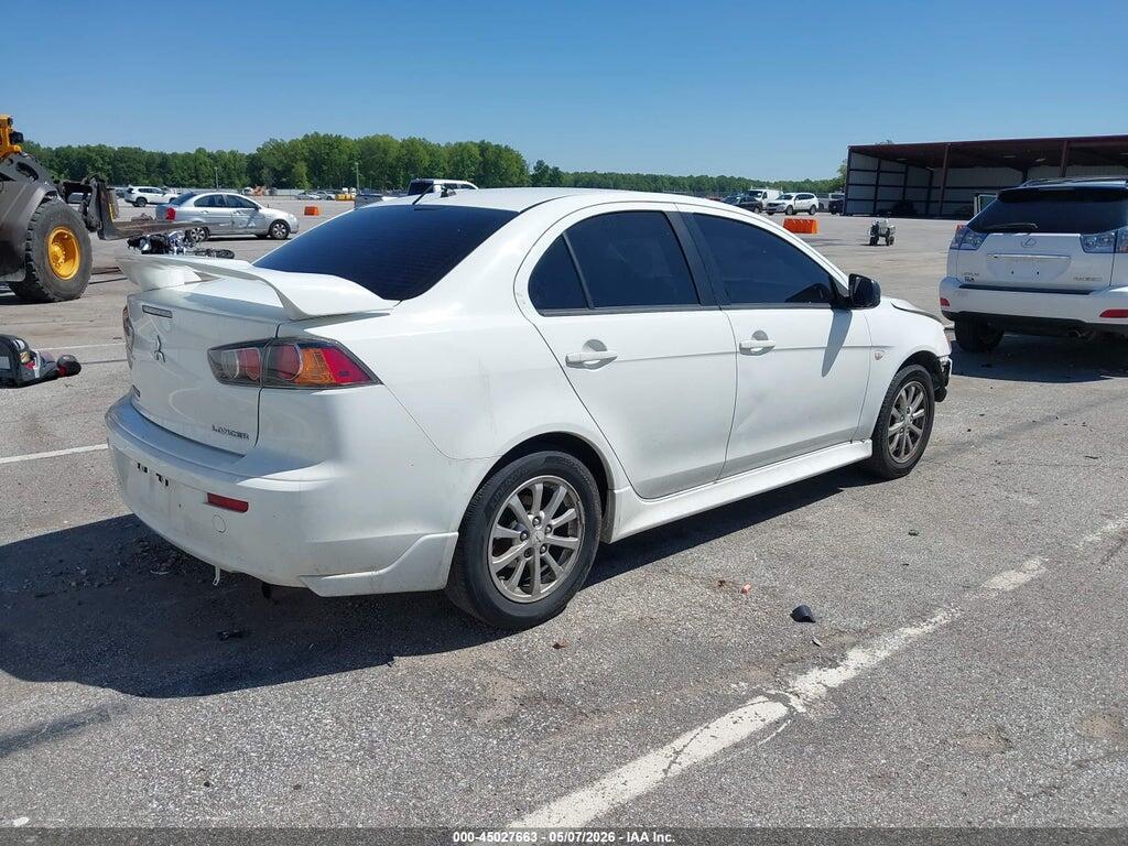 JA32U2FU1BU014325 2011 MITSUBISHI LANCER photo no. 4