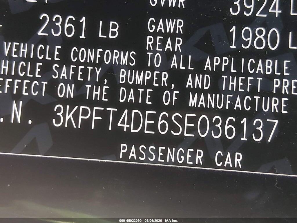 3KPFT4DE6SE036137 2025 KIA K4 photo no. 9