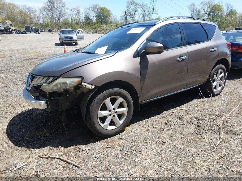 JN8AZ18W79W151490 2009 NISSAN MURANO photo no. 2