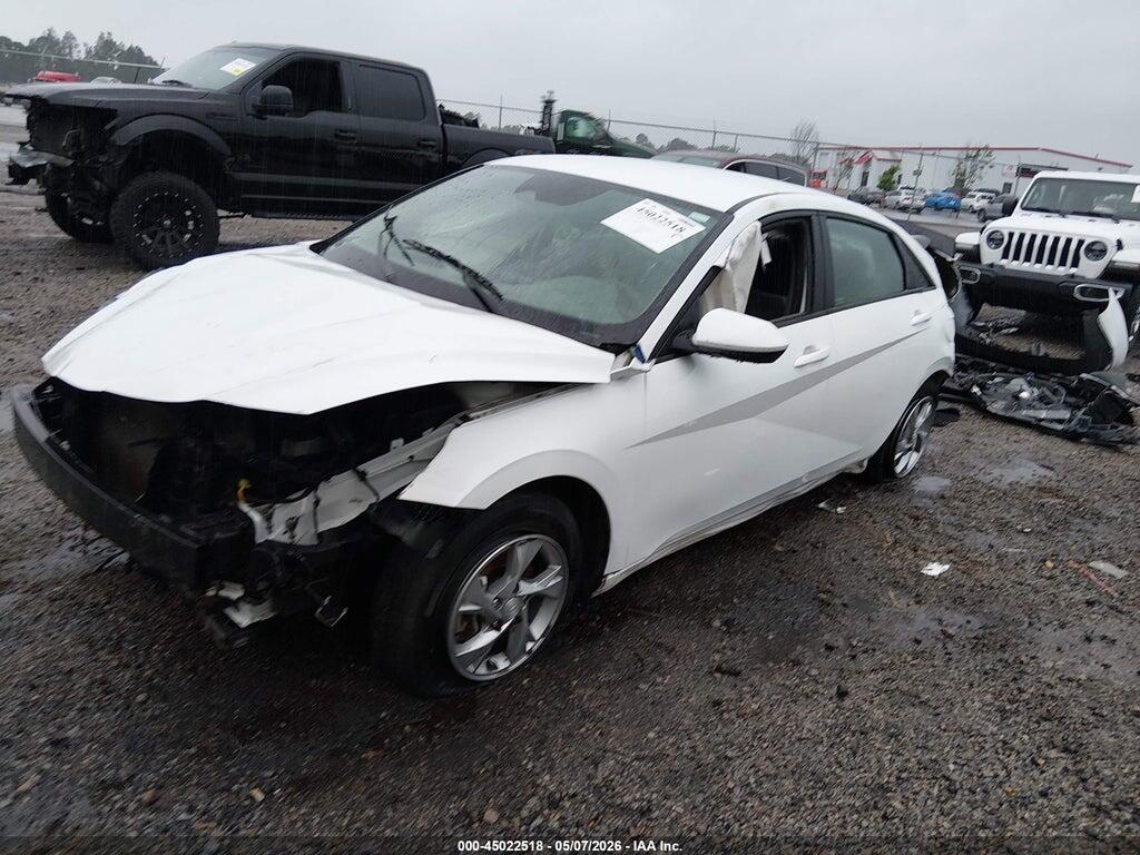5NPLL4AG9MH034485 2021 HYUNDAI ELANTRA photo no. 2