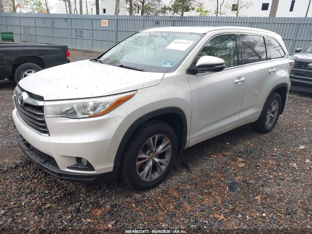 5TDJKRFH2FS167823 2015 TOYOTA HIGHLANDER photo no. 2
