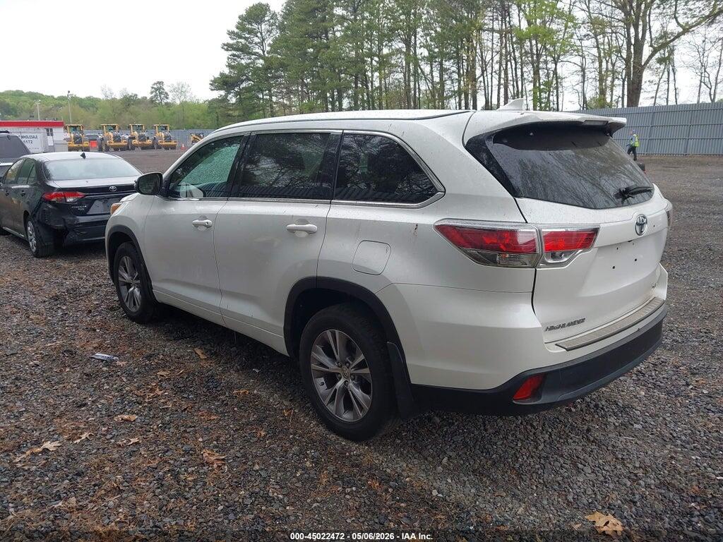 5TDJKRFH2FS167823 2015 TOYOTA HIGHLANDER photo no. 3