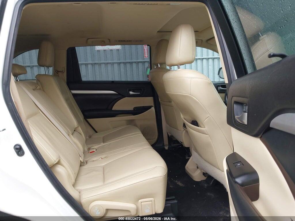5TDJKRFH2FS167823 2015 TOYOTA HIGHLANDER photo no. 8