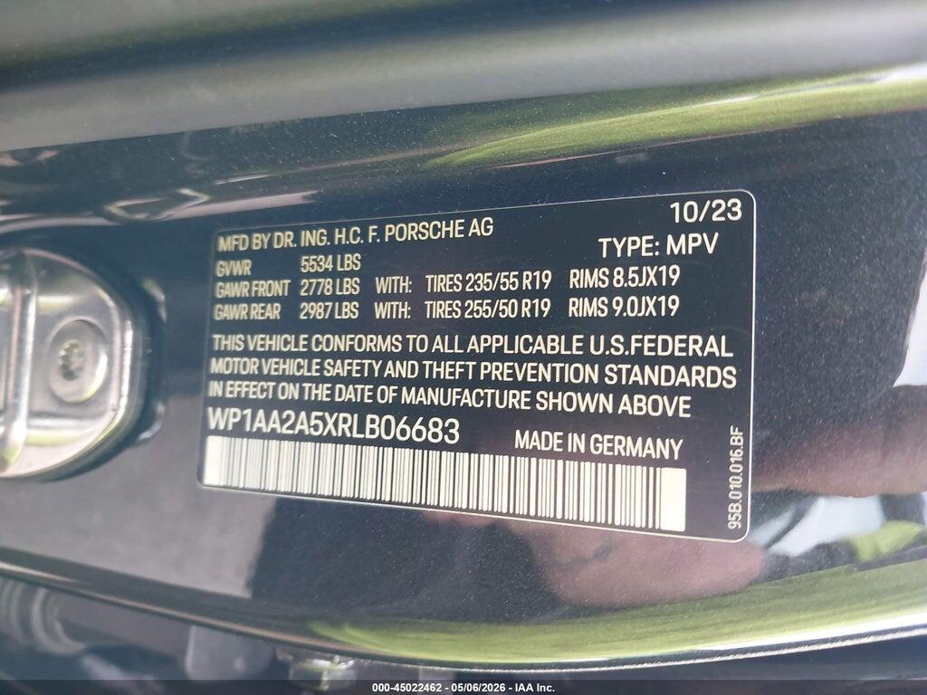 WP1AA2A5XRLB06683 2024 PORSCHE MACAN photo no. 9