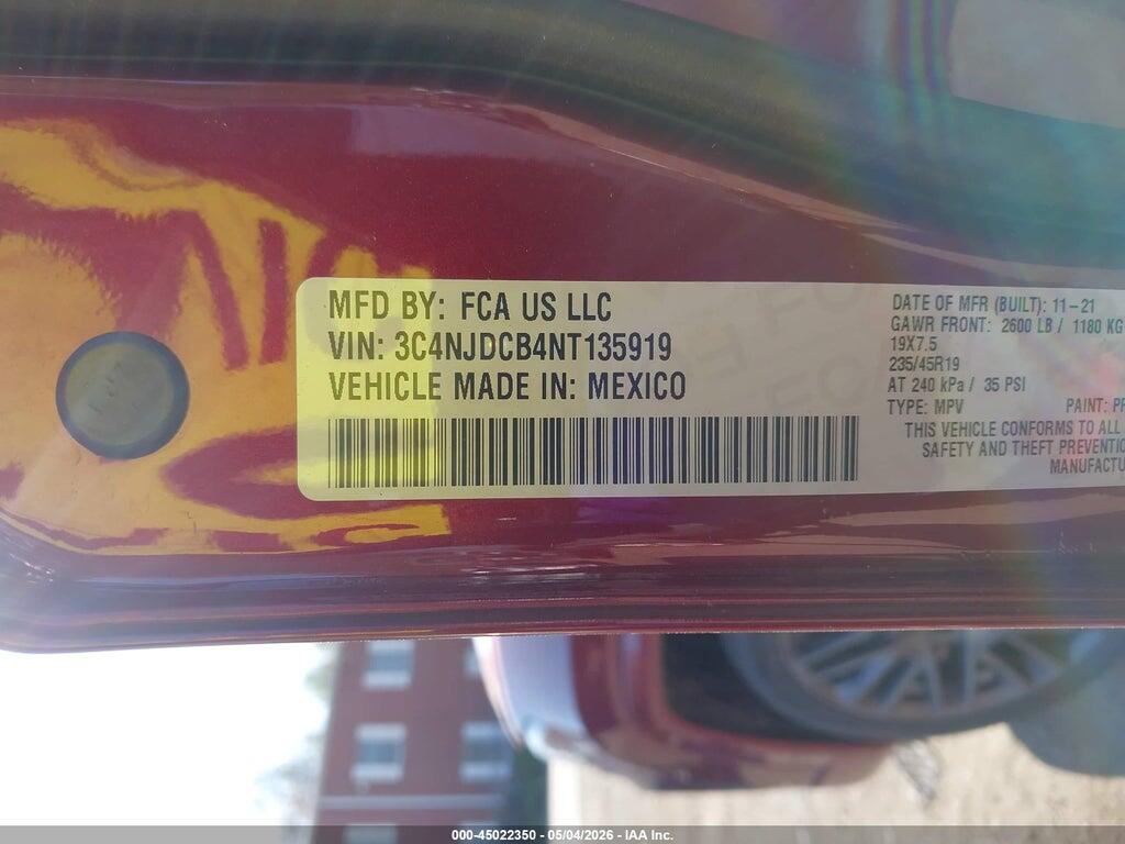 3C4NJDCB4NT135919 2022 JEEP COMPASS photo no. 9