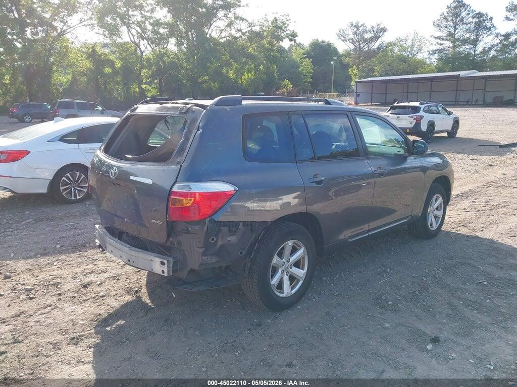 5TDJK3EH5AS034111 2010 TOYOTA HIGHLANDER photo no. 4