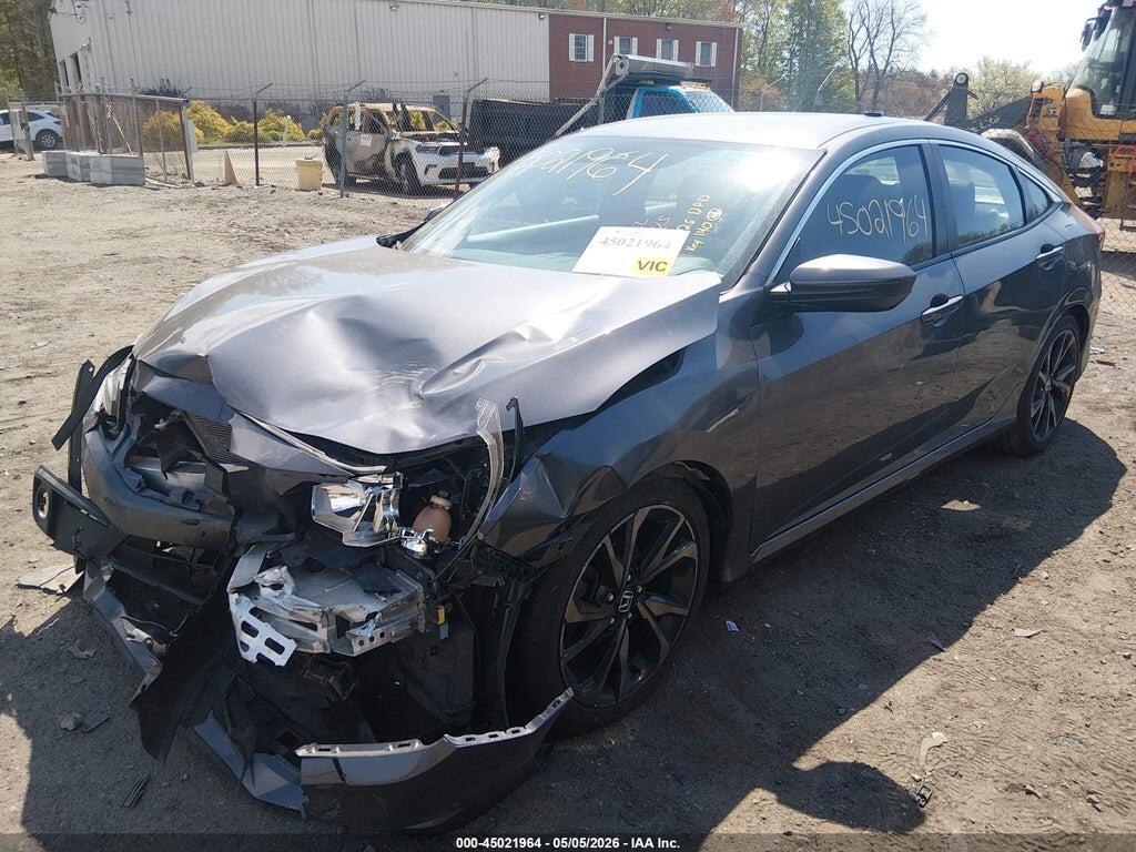2HGFC2F81KH582538 2019 HONDA CIVIC photo no. 2
