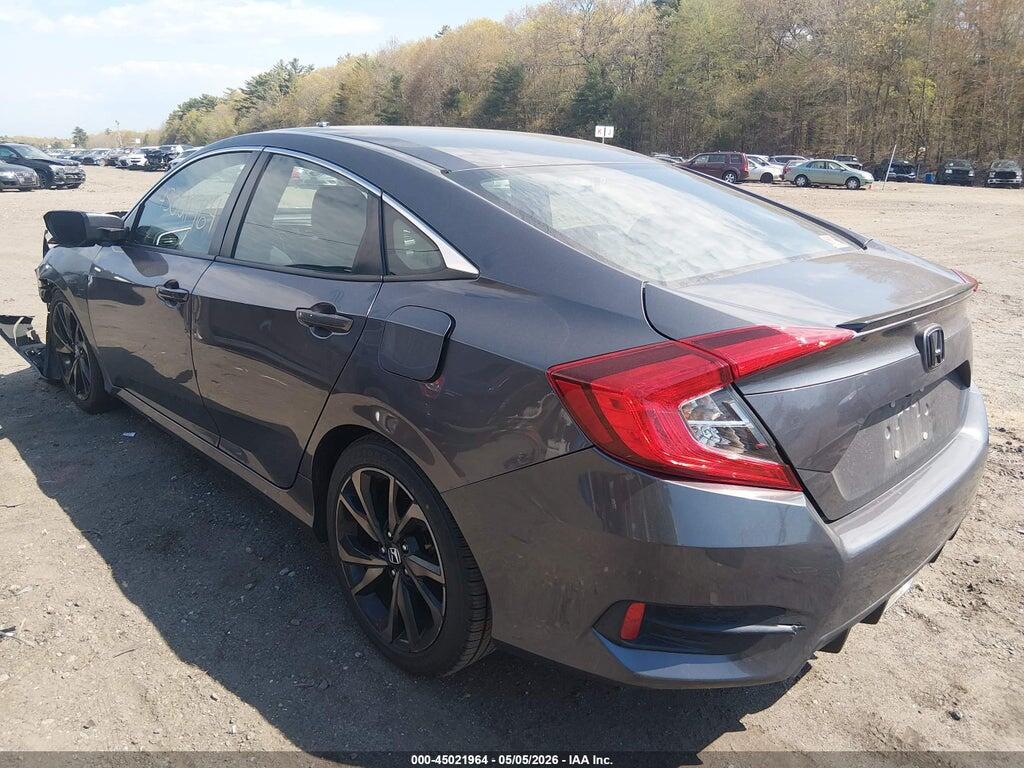 2HGFC2F81KH582538 2019 HONDA CIVIC photo no. 3