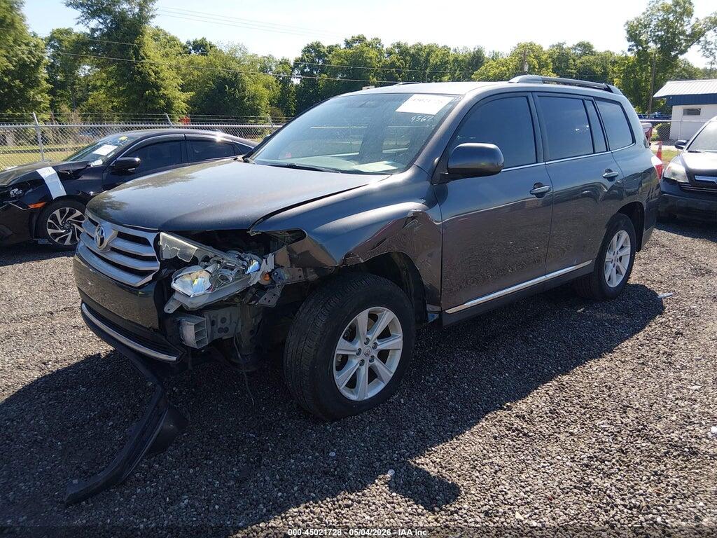 5TDZA3EH0CS029567 2012 TOYOTA HIGHLANDER photo no. 2