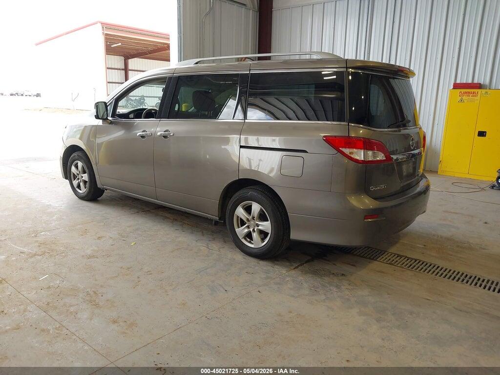 JN8AE2KP4E9101657 2014 NISSAN QUEST photo no. 3