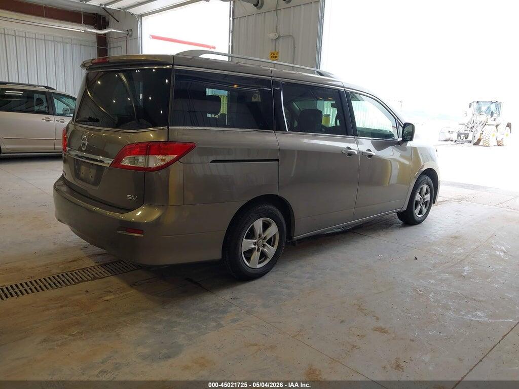 JN8AE2KP4E9101657 2014 NISSAN QUEST photo no. 4