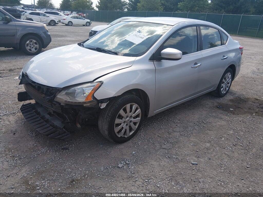 3N1AB7AP4FY251348 2015 NISSAN SENTRA photo no. 2