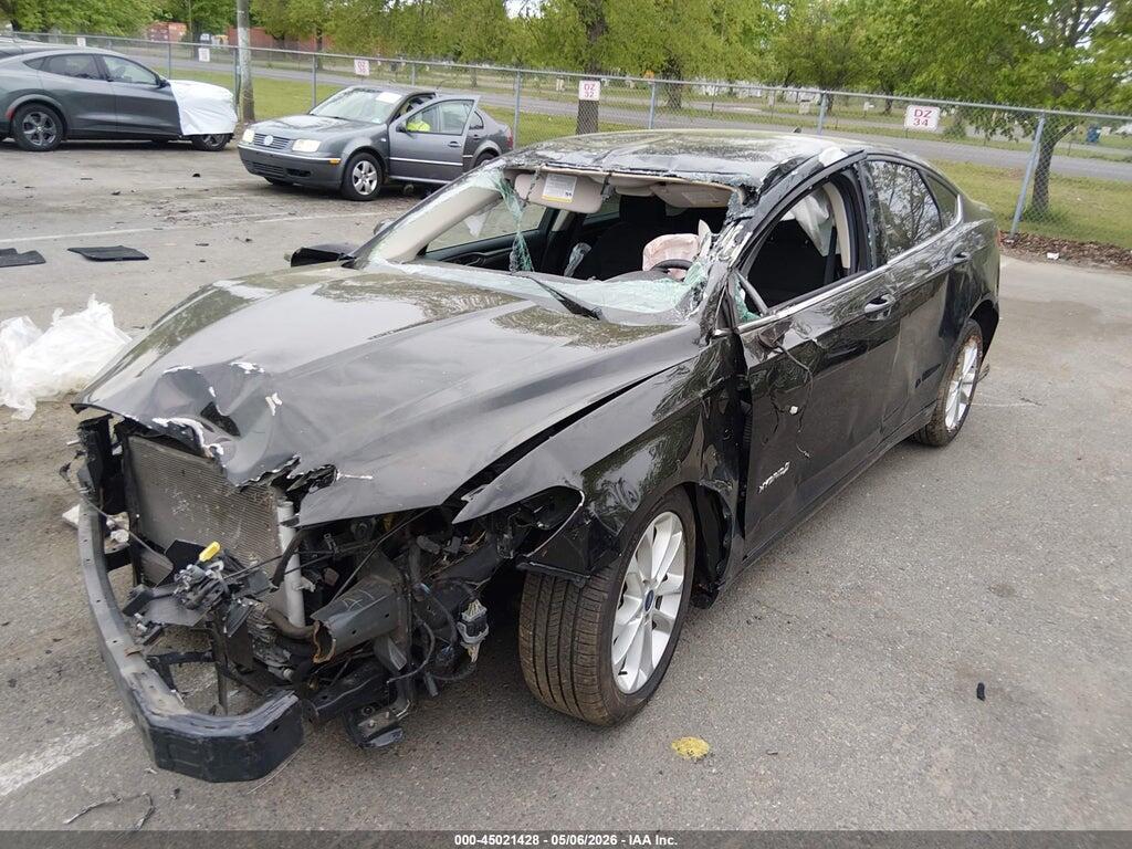 3FA6P0LU1KR126297 2019 FORD FUSION HYBRID photo no. 2