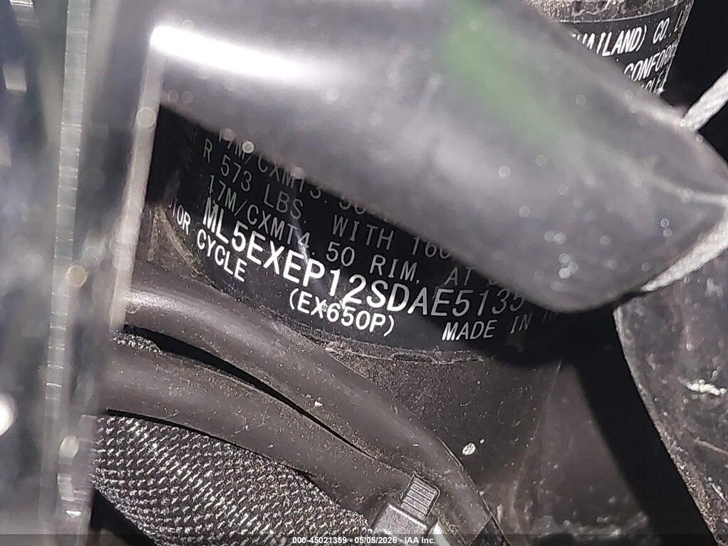ML5EXEP12SDAE5135 2025 KAWASAKI EX650 photo no. 10