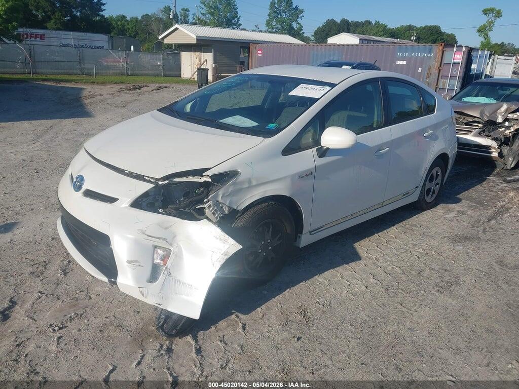JTDKN3DU7E0388134 2014 TOYOTA PRIUS photo no. 2