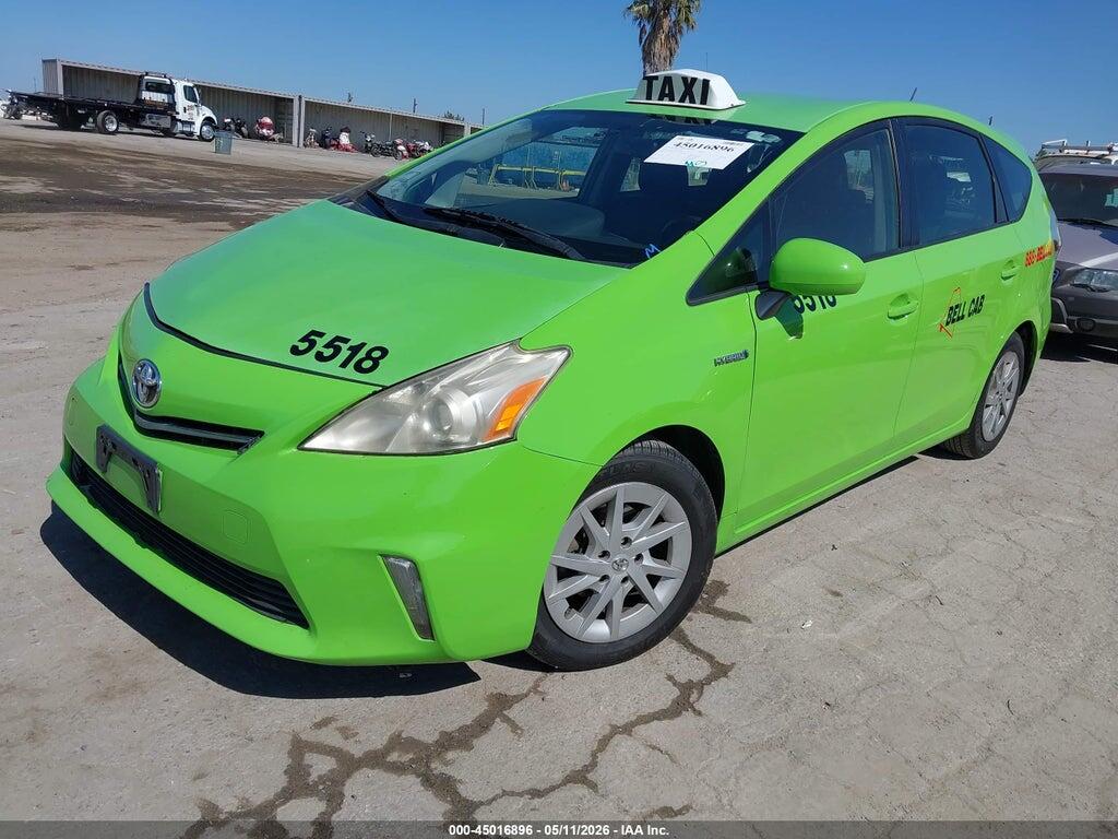 JTDZN3EU7D3203638 2013 TOYOTA PRIUS V photo no. 2