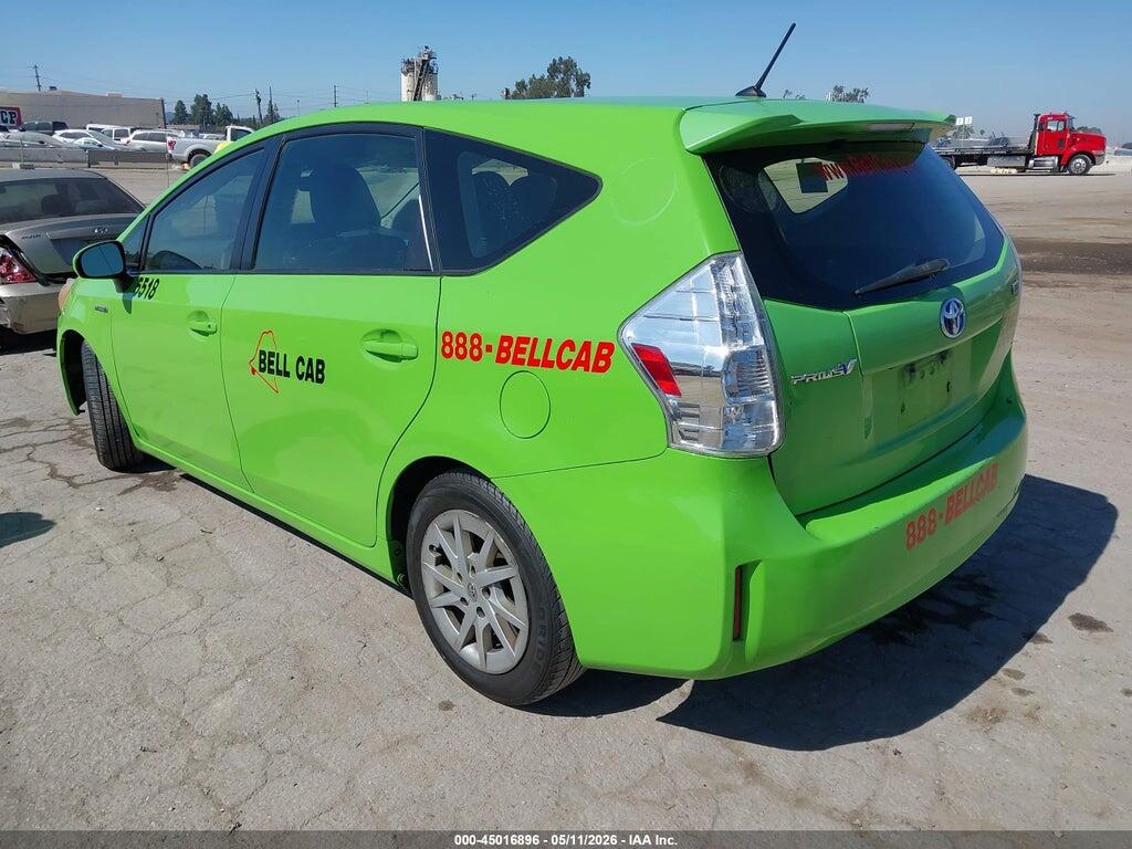 JTDZN3EU7D3203638 2013 TOYOTA PRIUS V photo no. 3